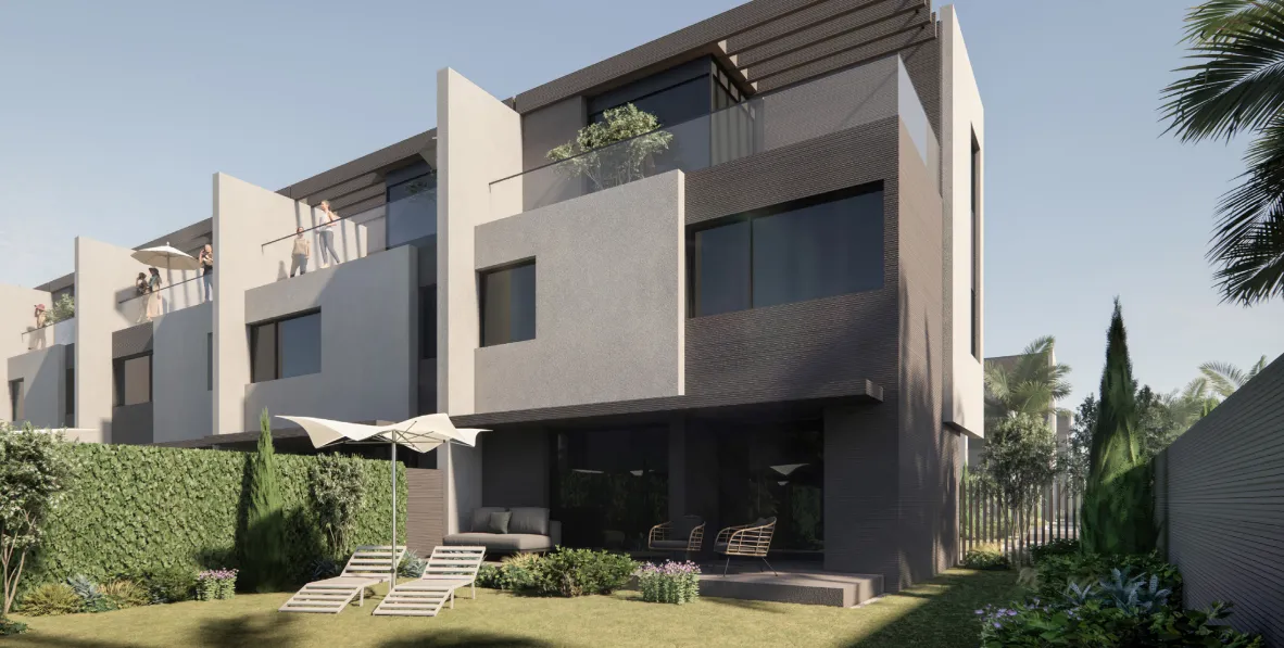 Townhouse for sale in Al Burouj in El Shorouk of 201 m² with 3 bedrooms
