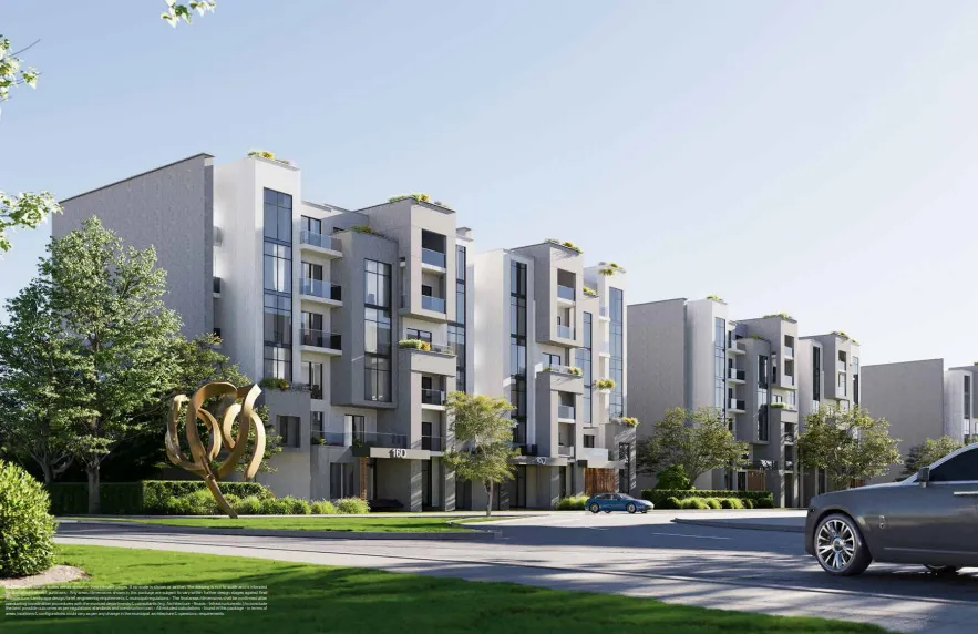 Apartment for sale in Ivoire East in New Cairo of 120 m² with 2 bedrooms