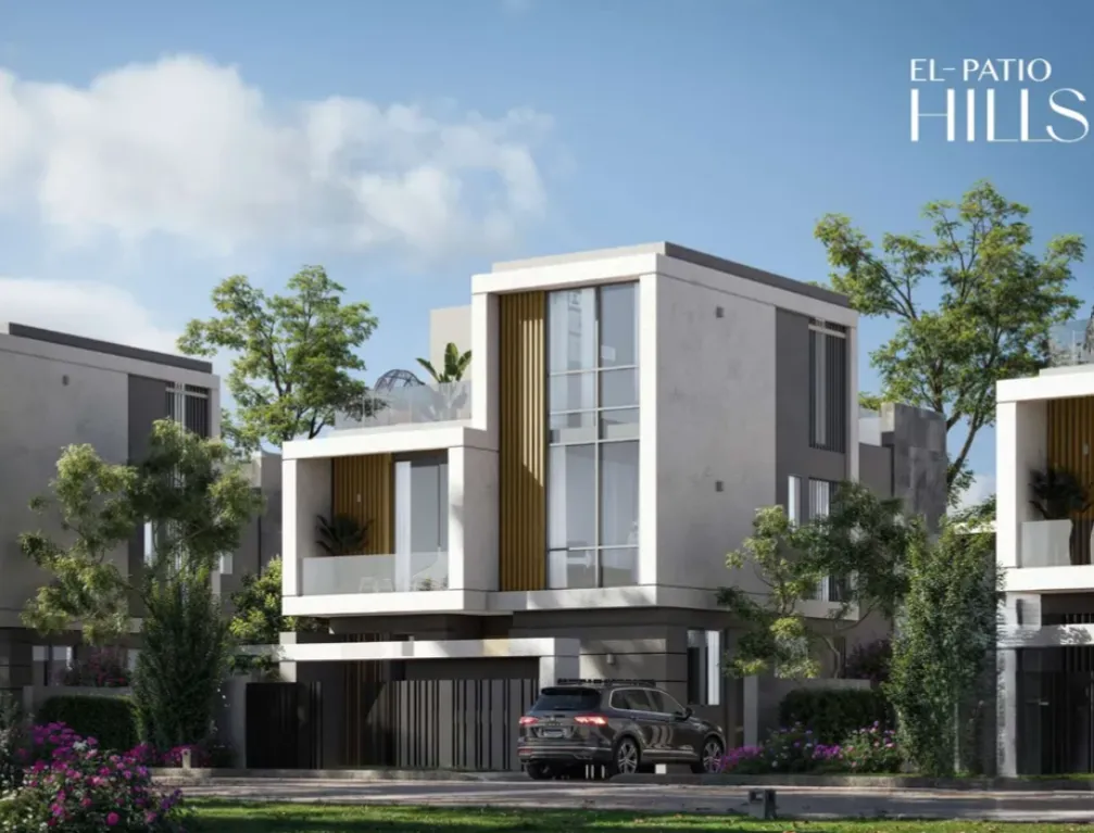 Villa for sale in El Patio Hills in 6th settlement of 218 m² with 4 bedrooms