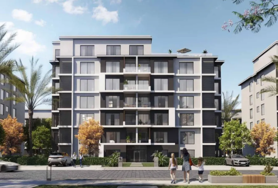 Apartment for sale in Creektown in New Cairo of 135 m² with 2 bedrooms
