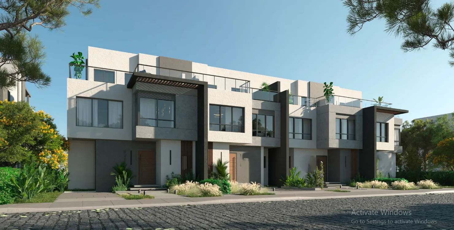 Townhouse for sale in The Crown in 6th of October City of 185 m² with 5 bedrooms