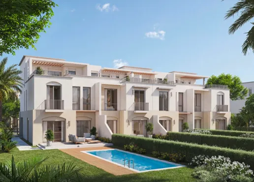 Townhouse for sale in City Gate in New Cairo of 218 m² with 4 bedrooms