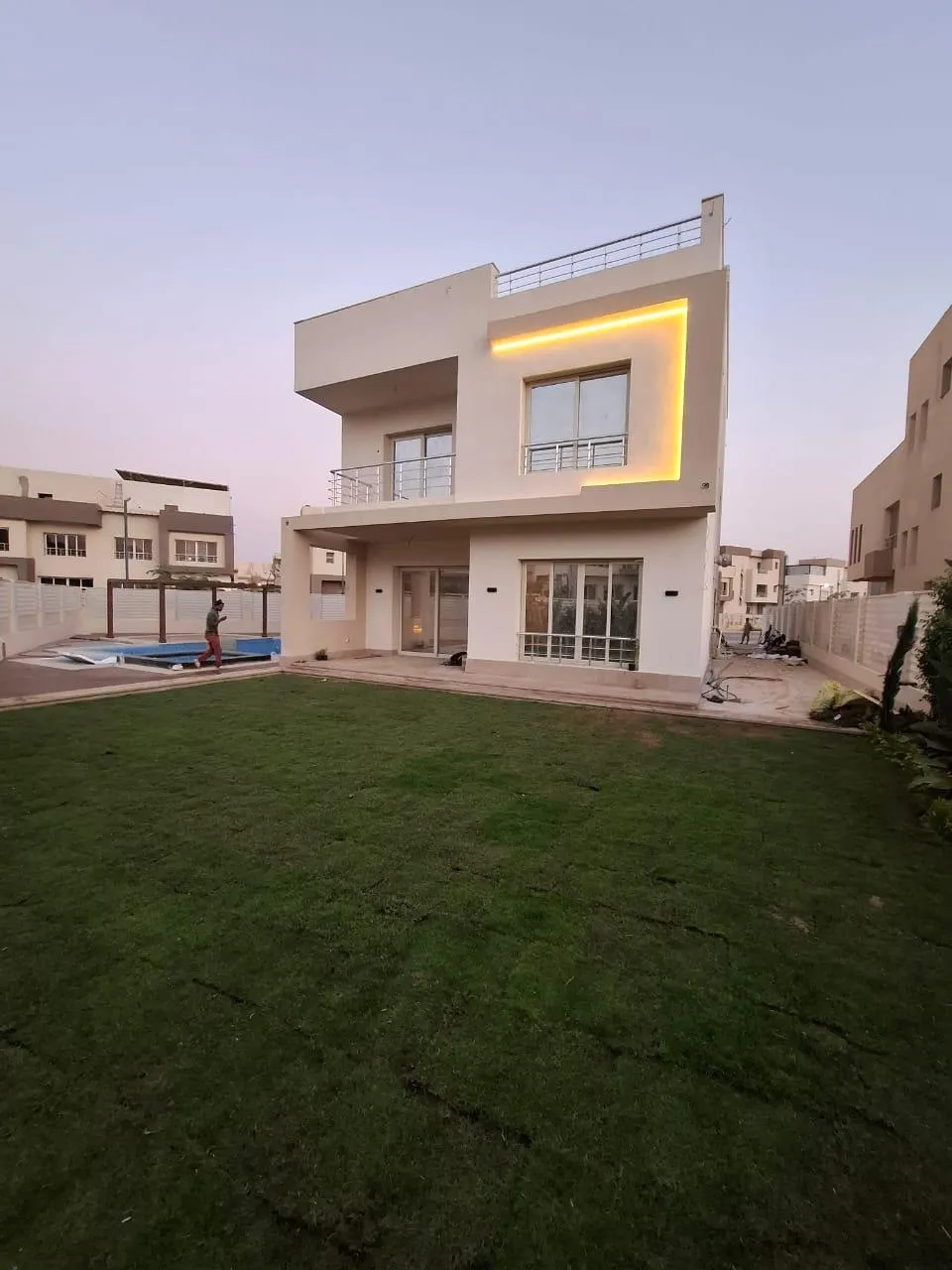 Villa for sale in Grand Heights in 6th of October City of 345 m² with 4 bedrooms