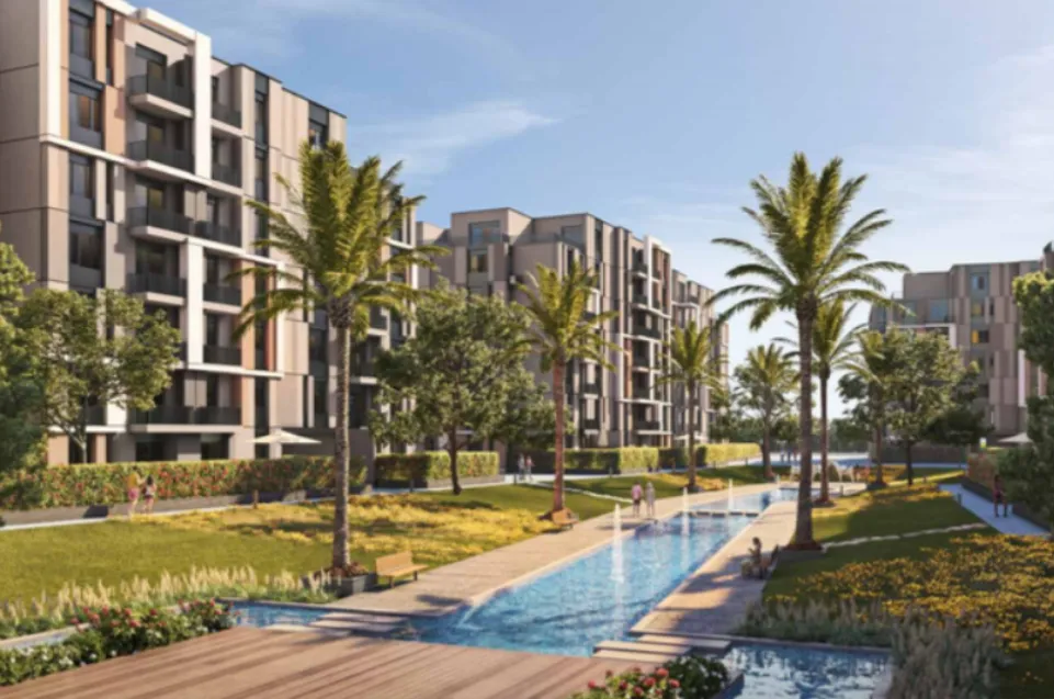 Apartment for sale in Swanlake Residences in New Cairo of 173 m² with 2 bedrooms