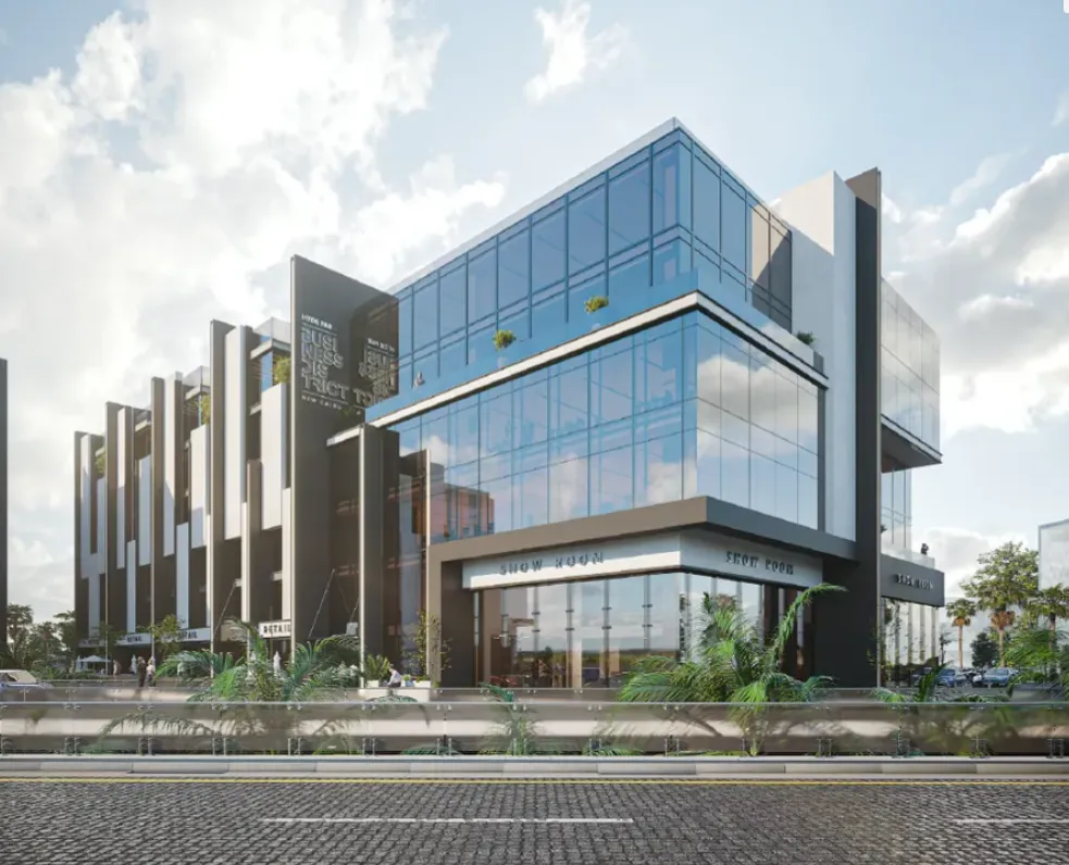 Office for sale in Hyde Park Business District in New Cairo of 50 m² with 0 bedrooms