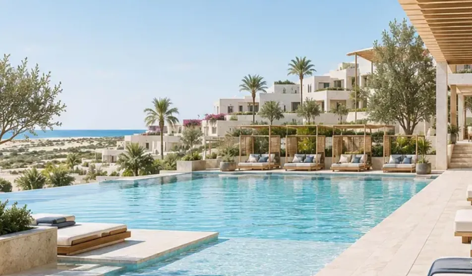Chalet for sale in Mountain View Ras El Hekma in Ras El Hekma of 132 m² with 3 bedrooms