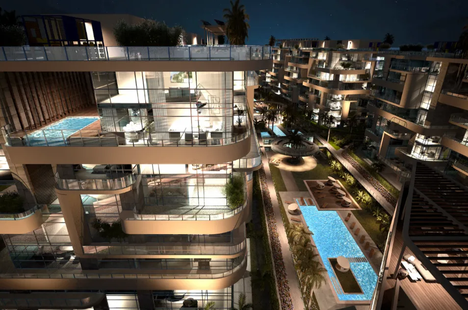 Apartment for sale in The Curve in New Capital City of 198 m² with 3 bedrooms