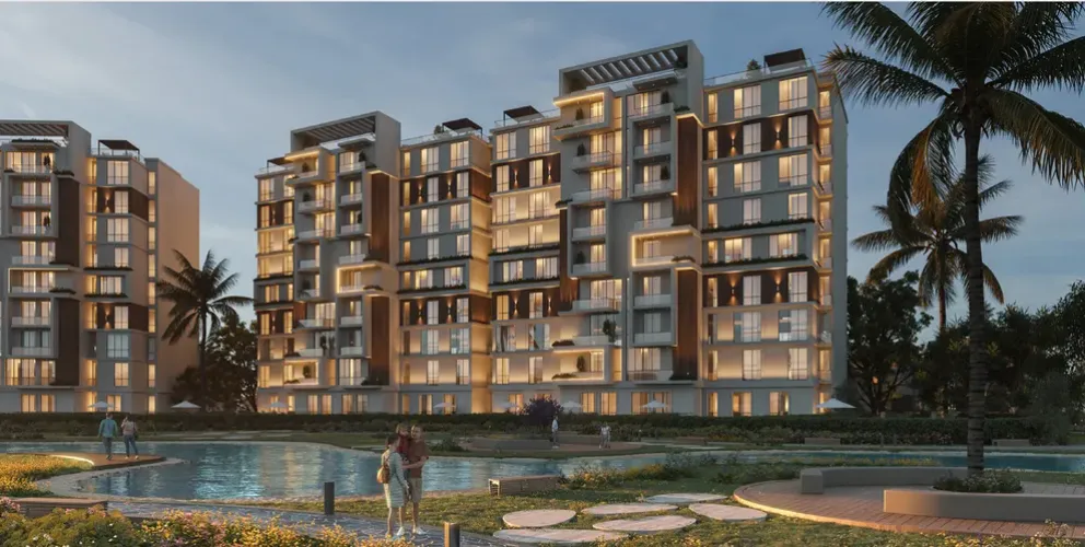 Apartment for sale in Lagoons New Capital in New Capital City of 147 m² with 3 bedrooms