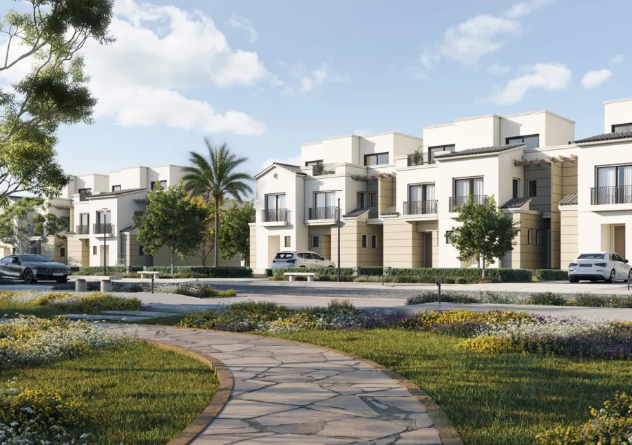 Townhouse for sale in Hyde Park in 6th settlement of 170 m² with 3 bedrooms