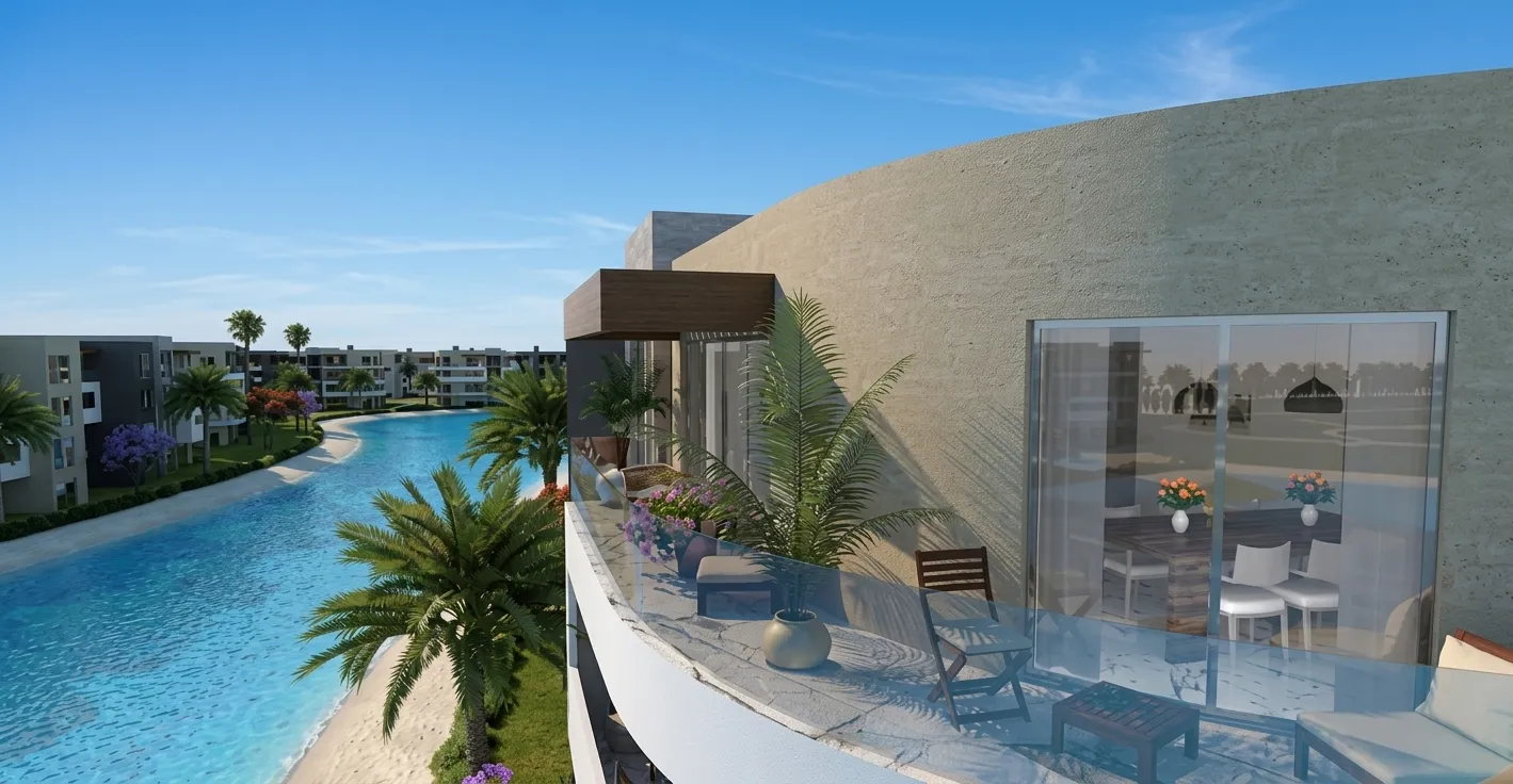 Chalet for sale in Bo Sands in Sidi Abdel Rahman of 71 m² with 1 bedrooms