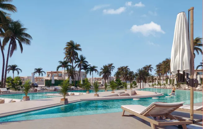 Townhouse for sale in Hacienda Blue in Al Dabaa of 294 m² with 4 bedrooms
