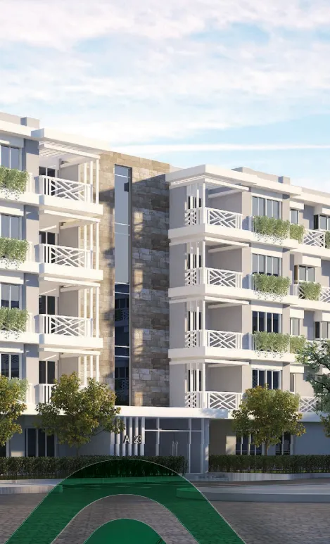 Apartment for sale in Green 6 in 6th of October City of 121 m² with 2 bedrooms
