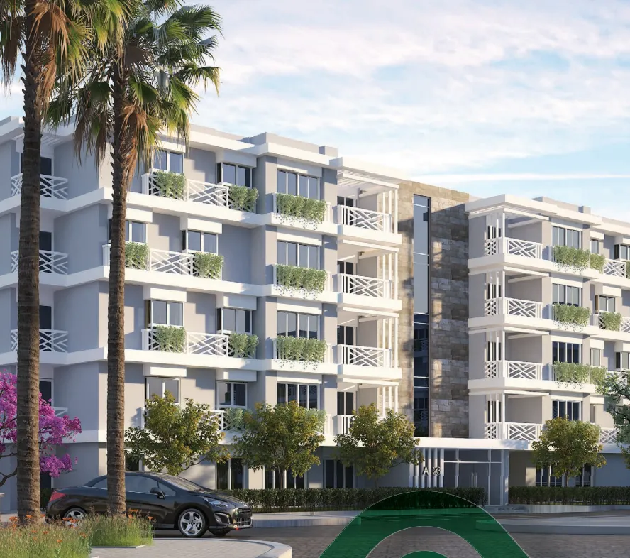Apartment for sale in Green 6 in 6th of October City of 121 m² with 2 bedrooms