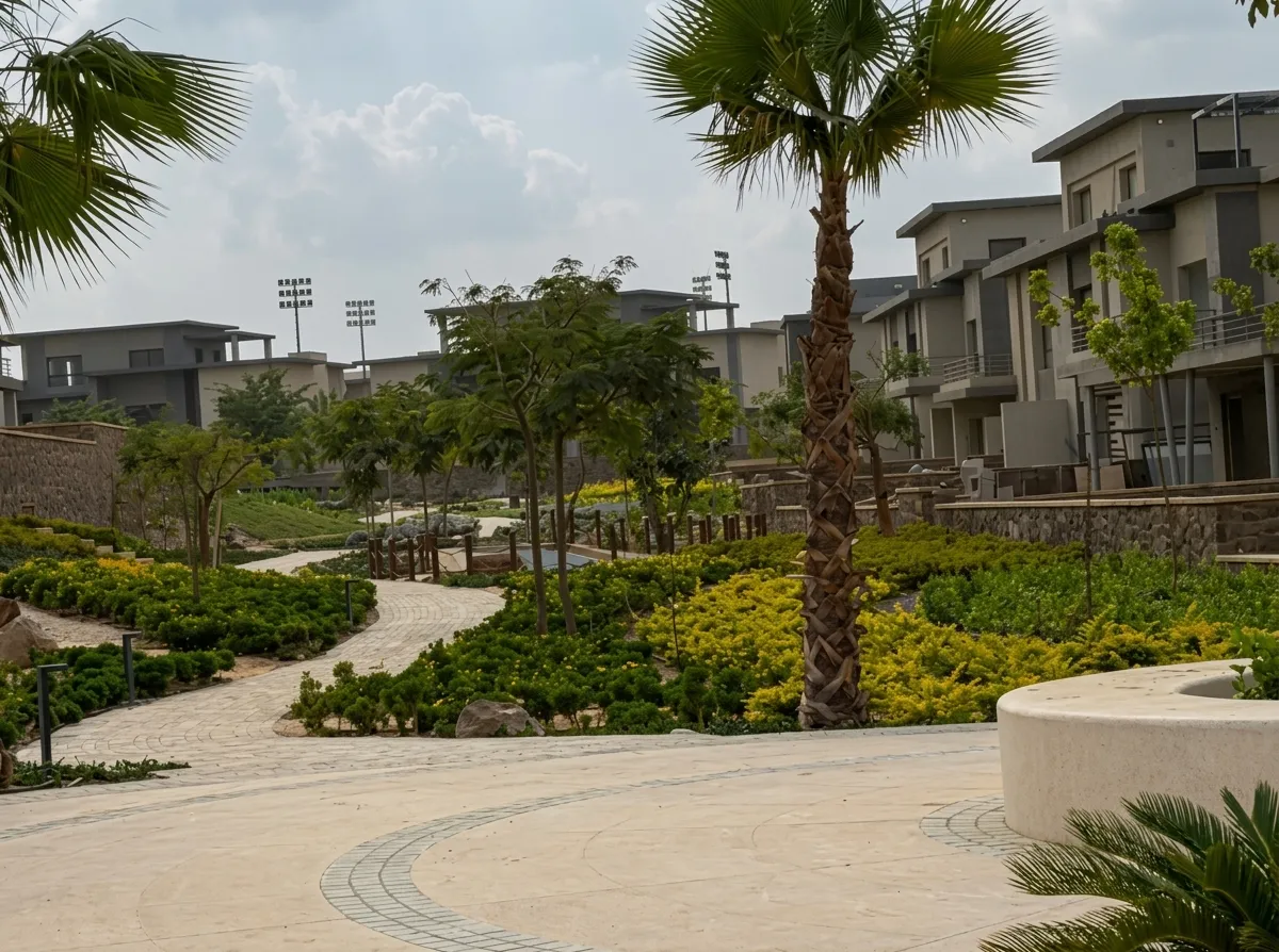 Twinhouse for sale in Stei8ht in New Cairo of 345 m² with 4 bedrooms