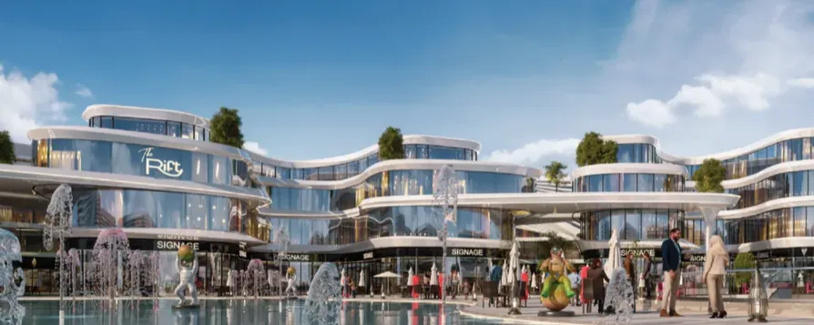 Retail for sale in The Rift Business Park in Mostakbal City of 32 m² with 0 bedrooms