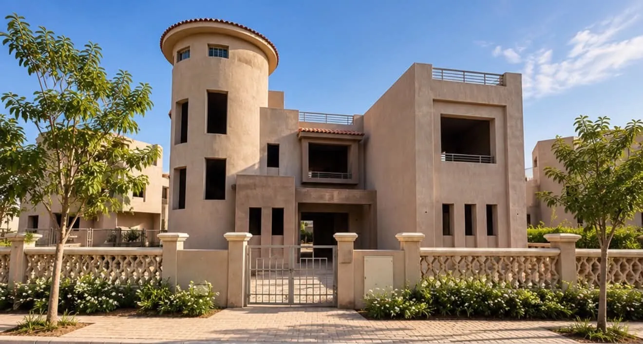Villa for sale in Palm Hills Golf Extension in 6th of October City of 680 m² with 6 bedrooms