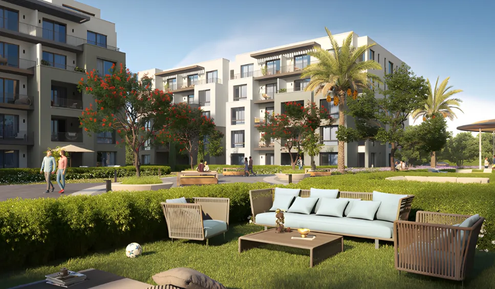 Apartment for sale in Ashgar Heights in October Gardens of 124 m² with 2 bedrooms