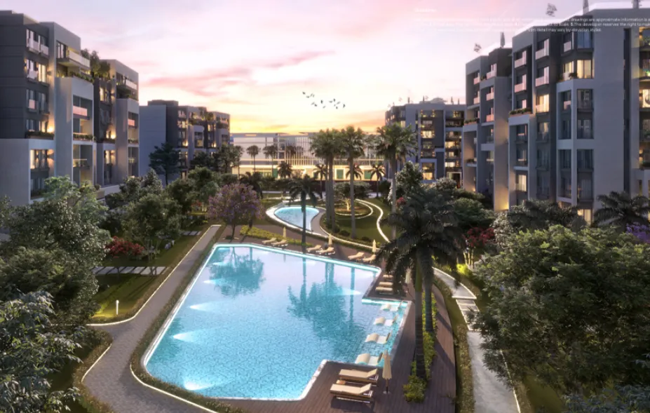Apartment for sale in Residence Eight Sky Abu Dhabi in New Capital City of 155 m² with 3 bedrooms