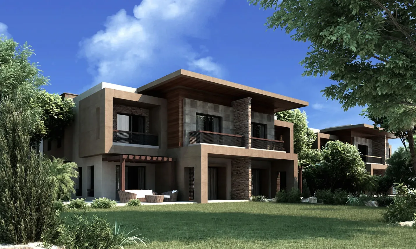 Townhouse for sale in New Giza in 6th of October City of 375 m² with 3 bedrooms