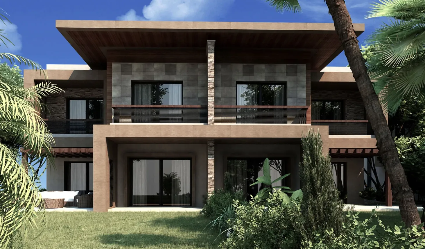 Townhouse for sale in New Giza in 6th of October City of 375 m² with 3 bedrooms