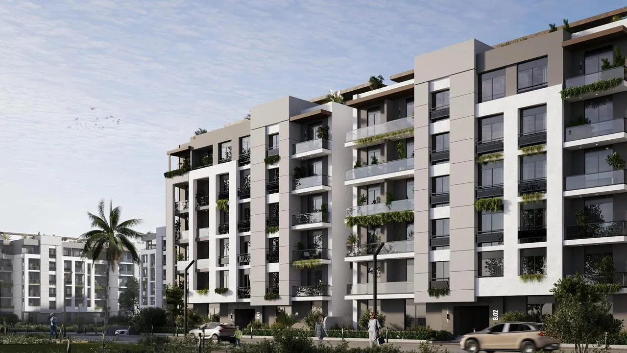Apartment for sale in Home Residence in 6th settlement of 151 m² with 3 bedrooms
