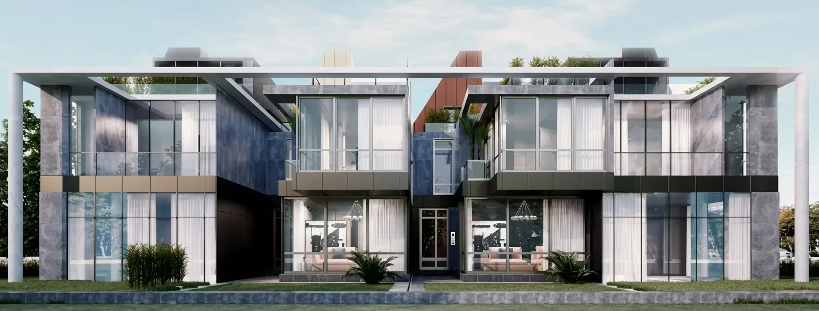Twinhouse for sale in Bloomfields  in Mostakbal City of 260 m² with 3 bedrooms