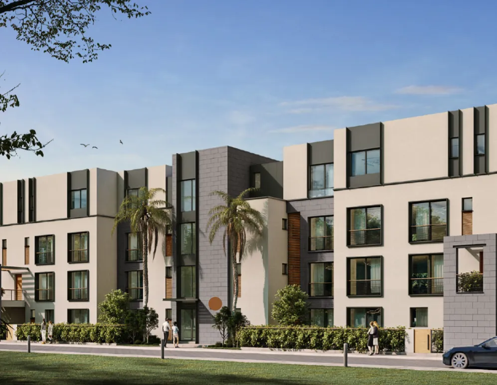 Apartment for sale in Garden Lakes in 6th of October City of 105 m² with 2 bedrooms