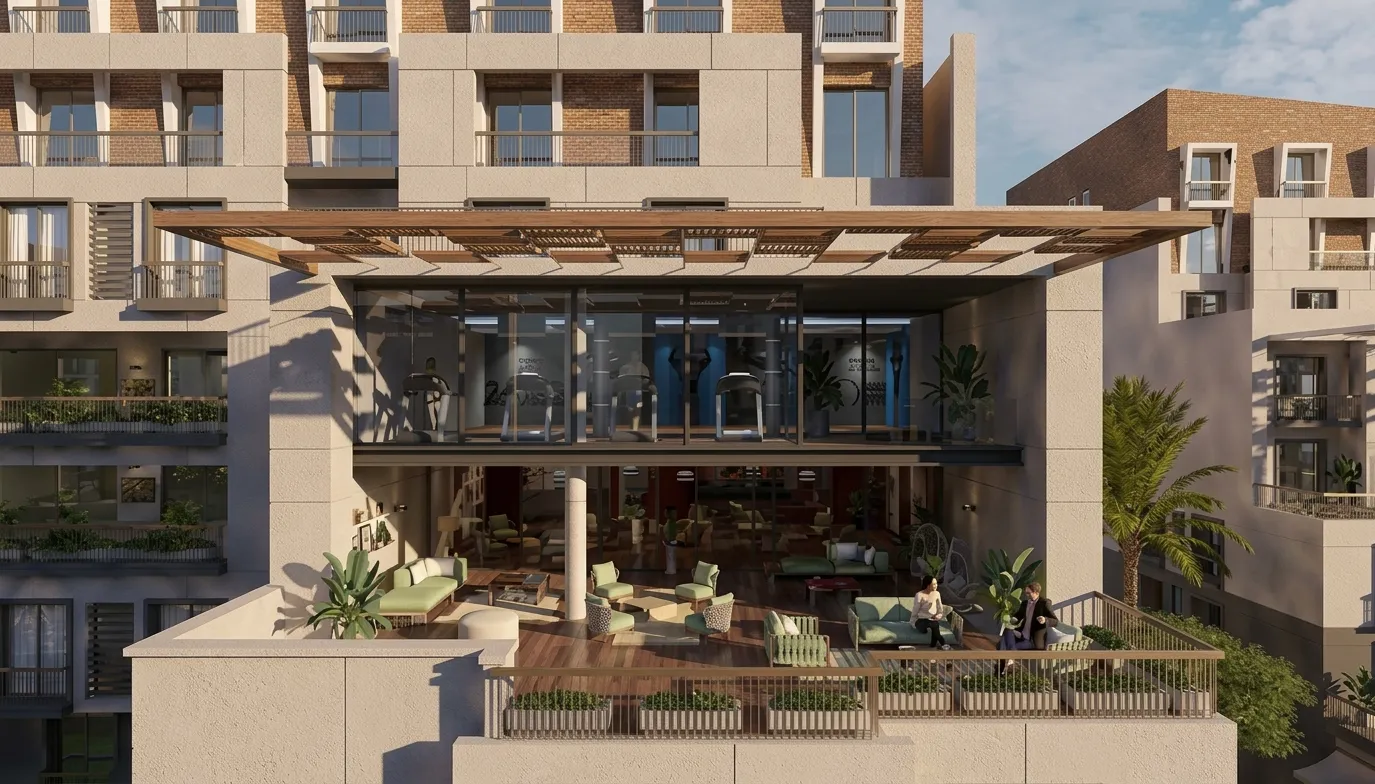 Apartment for sale in Parklane in New Capital City of 130 m² with 2 bedrooms