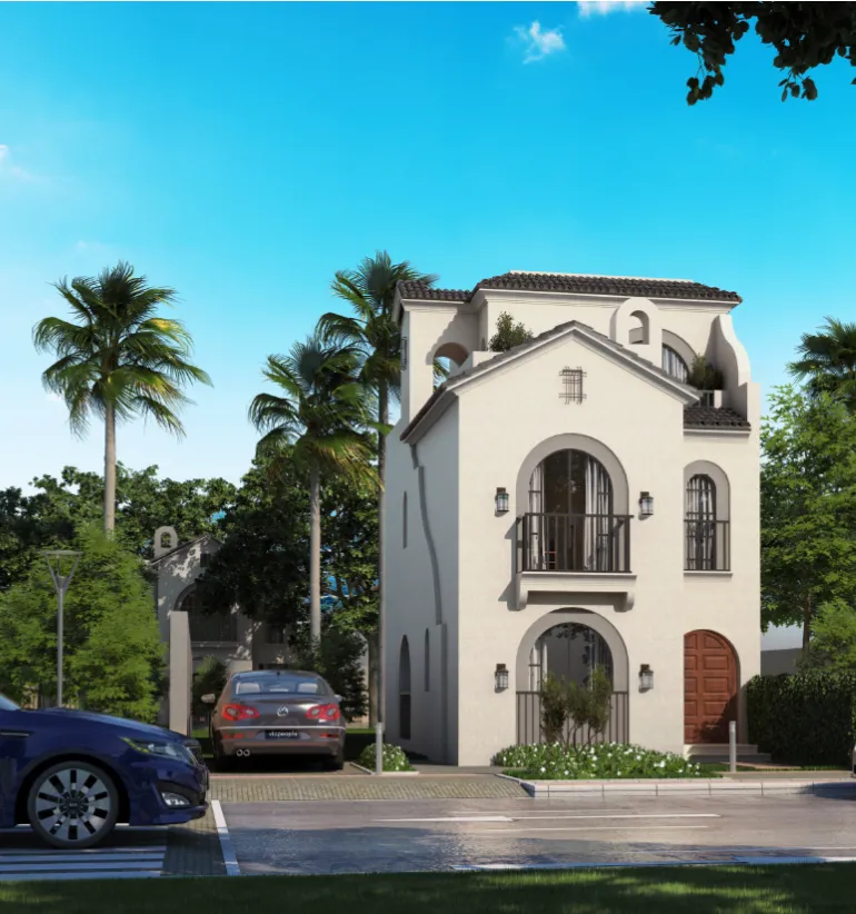 Duplex for sale in Sarai in New Cairo of 212 m² with 4 bedrooms