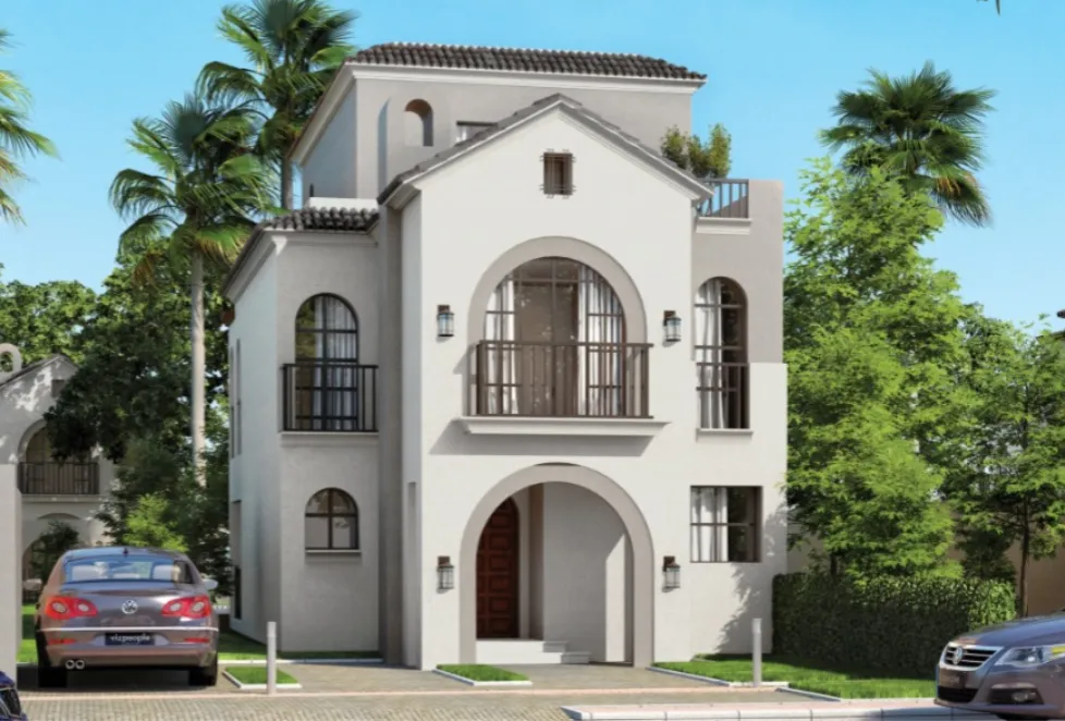 Duplex for sale in Sarai in New Cairo of 212 m² with 4 bedrooms