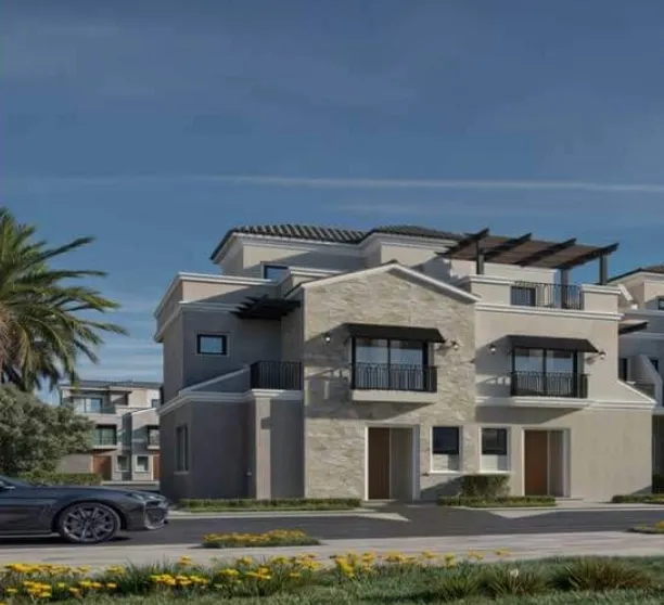 Townhouse for sale in Hyde Park Views in New Cairo of 196 m² with 3 bedrooms