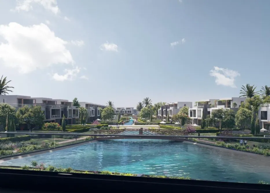 Townhouse for sale in Bamboo lll in 6th of October City of 222 m² with 5 bedrooms