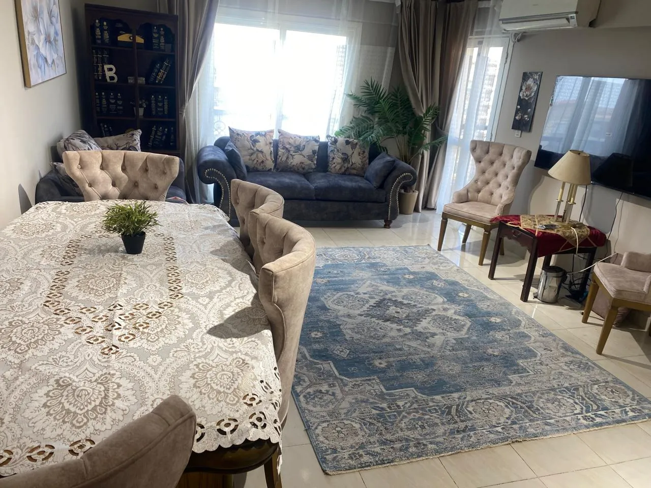 Apartment for sale in El Rehab in New Cairo of 99 m² with 2 bedrooms