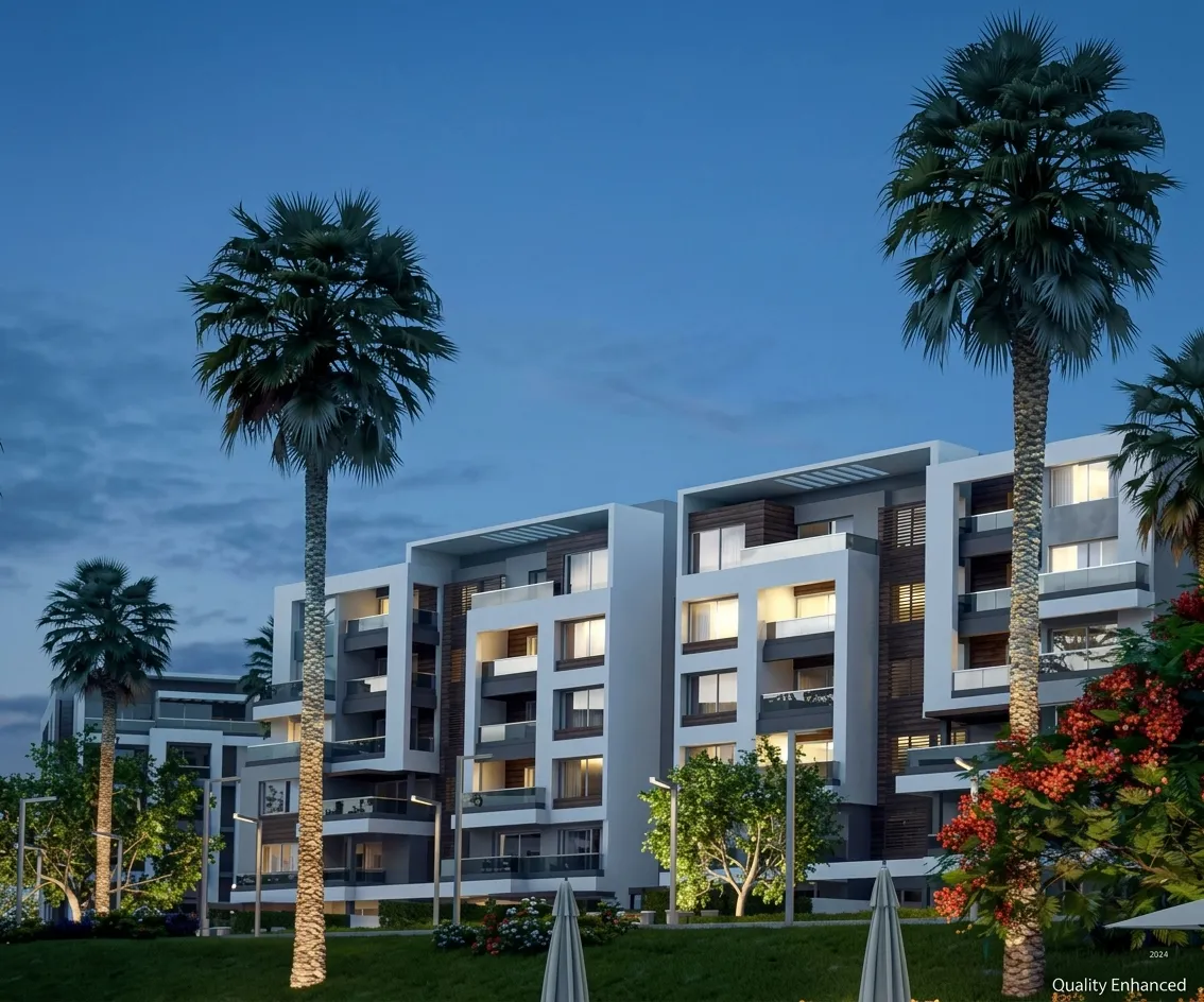Apartment for sale in Capital Gardens in New Cairo of 75 m² with 1 bedrooms