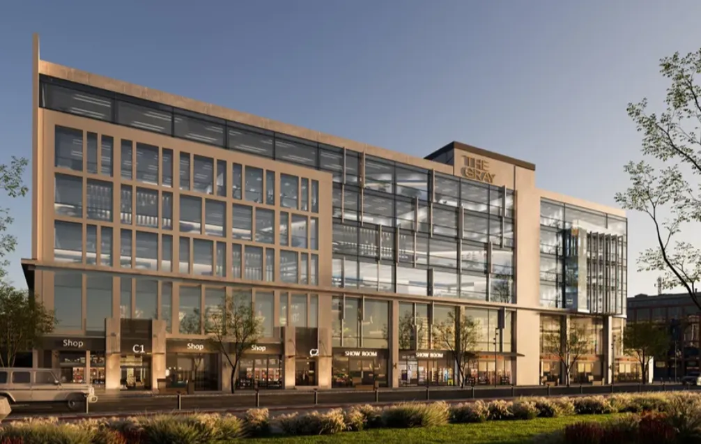Office for sale in The Gray in New Cairo of 40 m² with 0 bedrooms