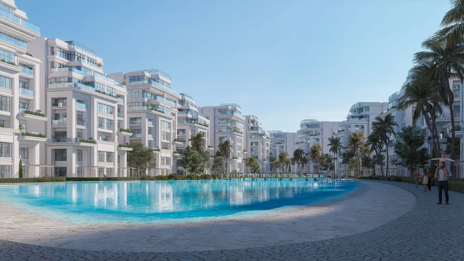 Apartment for sale in Lumia Residence- New Capital in New Capital City of 121 m² with 2 bedrooms