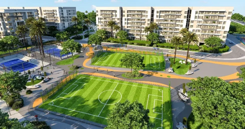 Apartment for sale in Scene 7 in New Capital City of 200 m² with 3 bedrooms