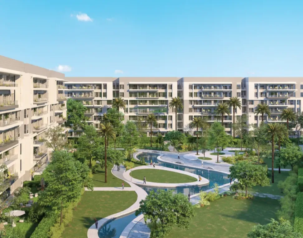 Apartment for sale in Scene 7 in New Capital City of 200 m² with 3 bedrooms