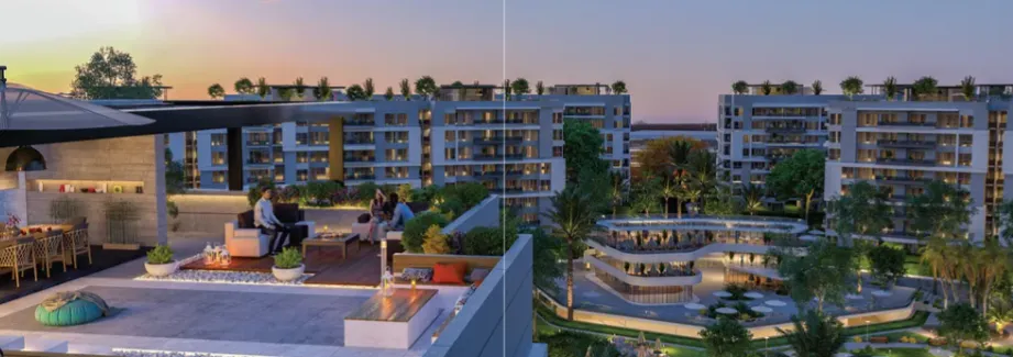 Apartment for sale in Scene 7 in New Capital City of 200 m² with 3 bedrooms