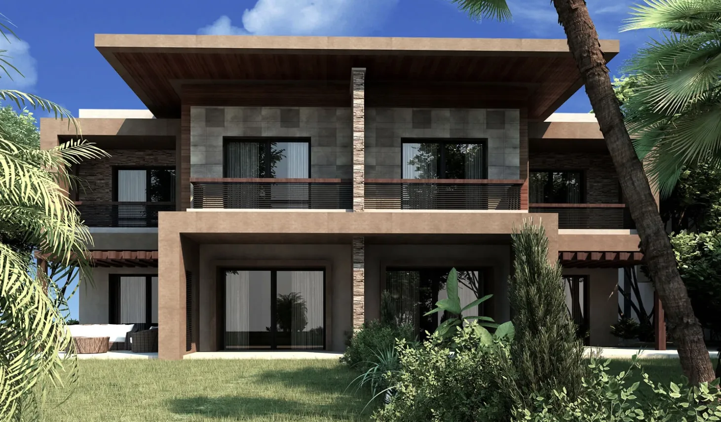 Twinhouse for sale in New Giza in 6th of October City of 492 m² with 4 bedrooms