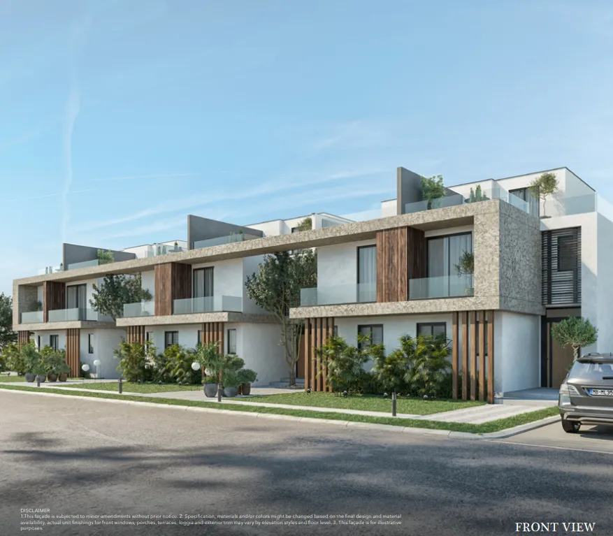 Townhouse for sale in Vinci in New Capital City of 254 m² with 3 bedrooms