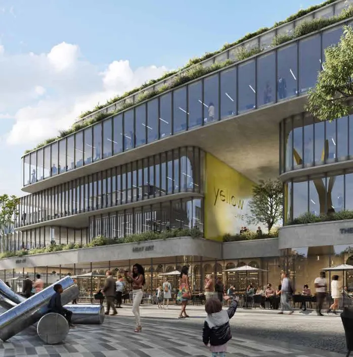 Office for sale in Yellow Lane in New Cairo of 101 m² with 0 bedrooms