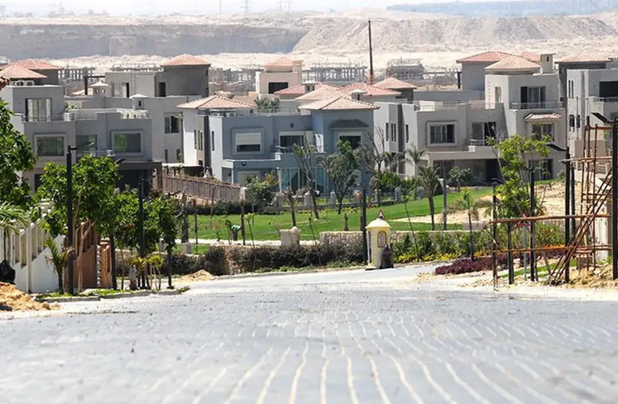 Townhouse for sale in Palm Hills Golf Extension in 6th of October City of 354 m² with 3 bedrooms