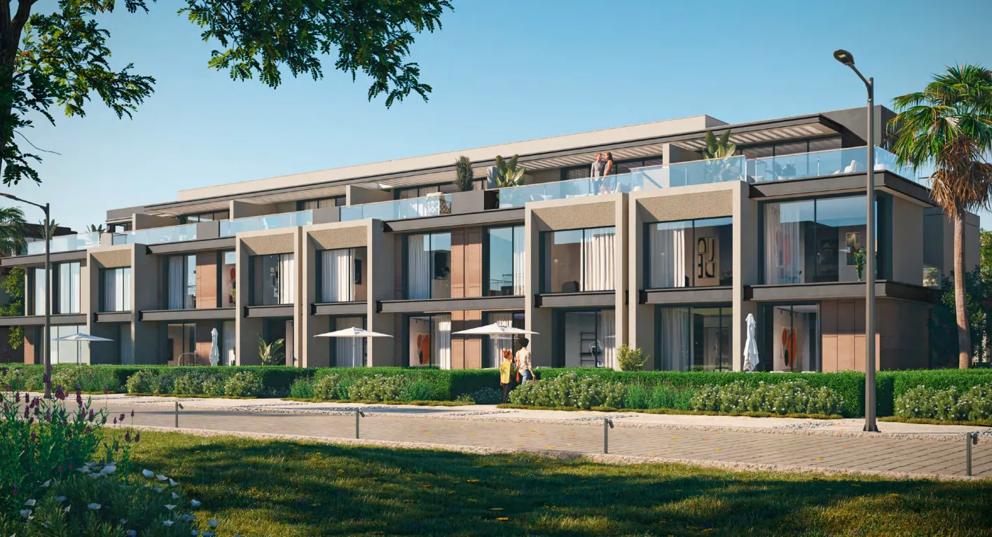 Townhouse for sale in PX in 6th of October City of 208 m² with 3 bedrooms