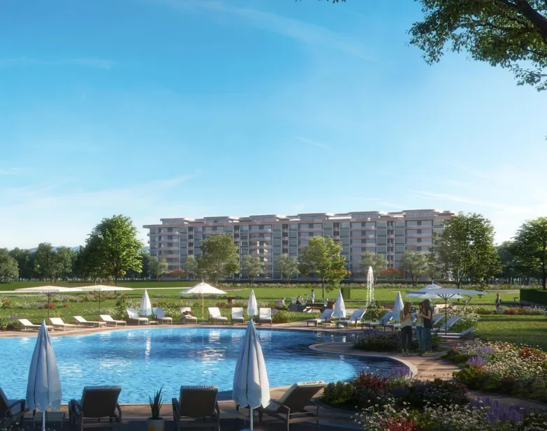 Apartment for sale in Midtown condo in New Capital City of 120 m² with 2 bedrooms
