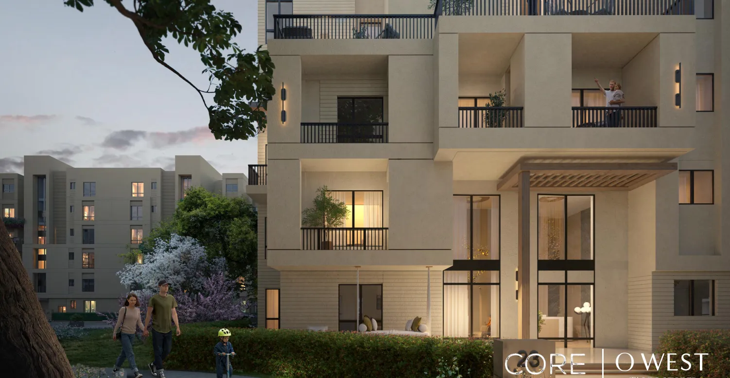 Apartment for sale in O West Orascom in October Gardens of 117 m² with 2 bedrooms