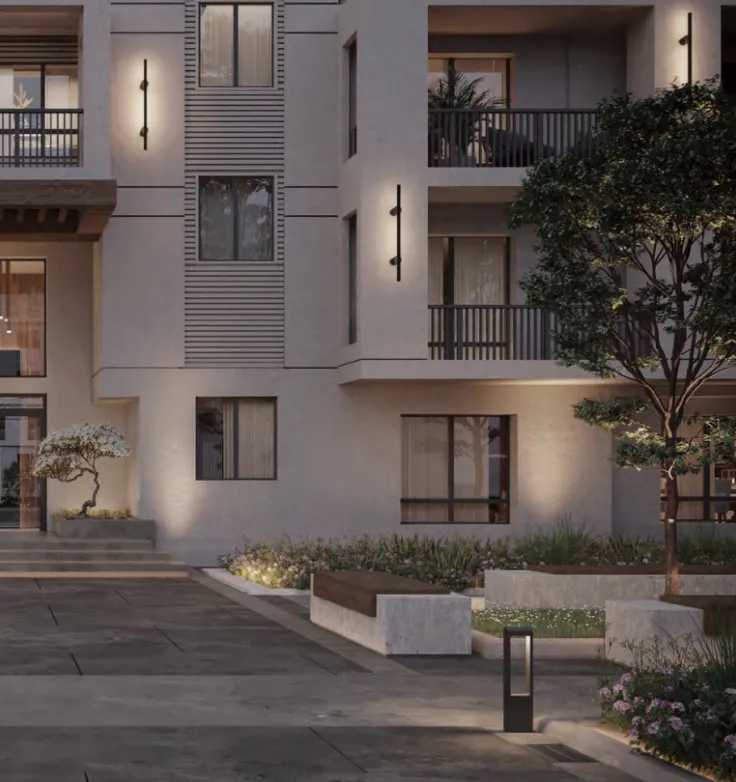 Apartment for sale in O West Orascom in October Gardens of 117 m² with 2 bedrooms