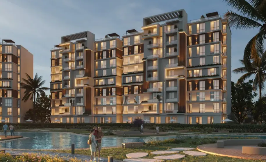 Apartment for sale in Lagoons New Capital in New Capital City of 147 m² with 3 bedrooms