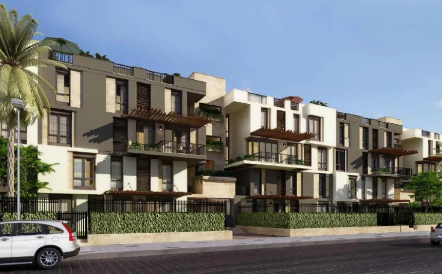 Apartment for sale in Westown Residences in El Sheikh Zayed of 125 m² with 2 bedrooms