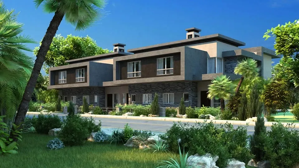 Townhouse for sale in New Giza in 6th of October City of 324 m² with 3 bedrooms
